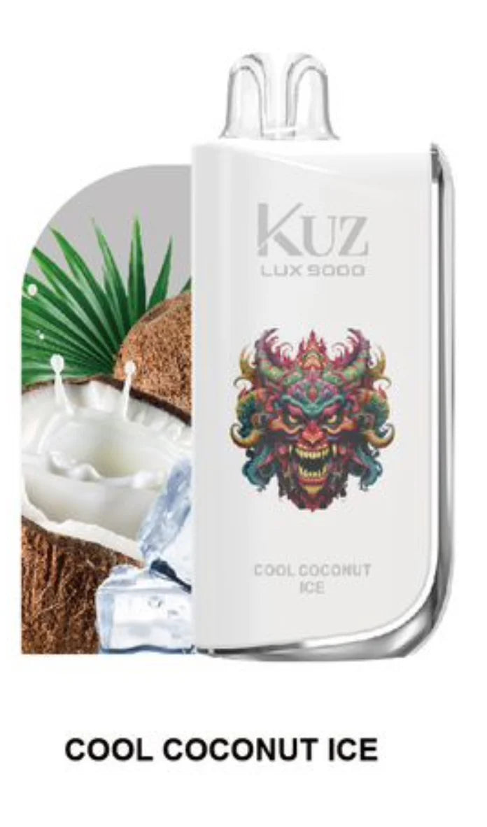 KUZ LUX 9000 PUFFS Cool Coconut