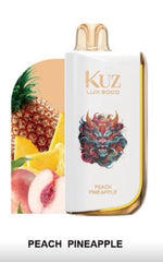 KUZ LUX 9000 PUFFS Peach Pineapple