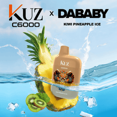 Kuz 6000 KIWI PINEAPPLE ICE